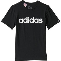 ヨドバシ Com アディダス Adidas Jpb66 S234 J130 Kids Boys エッセンシャルズ リニアロゴtシャツ ジュニア サイズ 130cm ブラック ホワイト 通販 全品無料配達