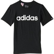 JPB66-S23204-J140 [KIDS Boys エッセンシャルズ リニアロゴTシャツ ジュニアサイズ 140cm ブラック/ホワイト]