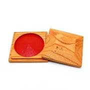 練り朱肉 赤茶 日光印×JAPAN BRAND 「Cuadro」50号
