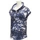 BCL97-AH9988-J/S [蘭 Q2グラフィック半袖Tシャツ レディース Sサイズ ブラック]