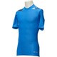 KBC86-AJ4891-J/O [テックフィット POWER ショートスリーブ メンズ Oサイズ ショックブルーS16]