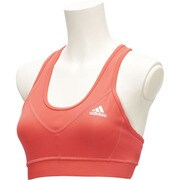 BHU33-AK0227-J/M [W ワークアウト テックフィット ミディアムサポート ブラ レディース Mサイズ ショックレッド]
