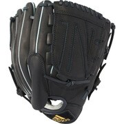 BID56-AO1465-LHM [BBグラブ少年軟式 ピッチャー用 ブラック/ブラック/ゴールドメット]