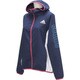 BIJ88-AP0453-J/S [W Team UV クロスジャケット レディース Sサイズ カレッジネイビー]