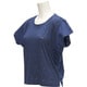 BIK65-AP1473-J/OT [W ヨガ バーンアウト 半袖Tシャツ レディース OTサイズ ミネラルブルーS16]