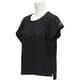 BIK65-AP1476-J/OT [W ヨガ バーンアウト 半袖Tシャツ レディース OTサイズ ブラック]