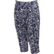 BIK60-AP1490-J/S [W ヨガ 総柄サルエルカプリパンツ レディース Sサイズ クリスタルホワイト S16/ミネラルブルーS16/ブラッック]