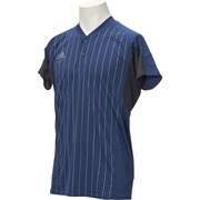 BIN01-AP2640-J/S [Professional 半袖スリムフィット 2ボタンプラクティスT Sサイズ ネイビー]