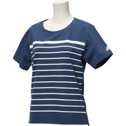 BIL11-AP3787-J/S [W ボーダー風サマーTシャツ 半袖(WOMEN'S)]