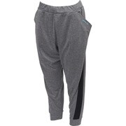 BIN81-AP4645-J/L [HM テロテロクロップドパンツ レディース Lサイズ ダークグレイヘザー]