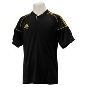 GYJ76-S89939-J/S [adidas Professional 2 ボタンベースボールシャツ J/S ブラック]