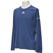 ITQ11-AI7496-J/L [SQ ランニング 長袖Tシャツ メンズ Lサイズ ミネラルブルーS16]