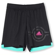 BHA01-AJ1305-J130 [KIDS X Rengi トレーニングショーツ ジュニア 130cm ブラック]