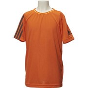 BFN36-AK2575-J140 [KIDS Climacool G T Tシャツ 140cm オレンジ]