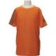 BFN36-AK2575-J160 [KIDS Climacool G T Tシャツ 160cm オレンジ]