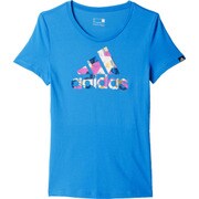 BFK24-AO3179-J/L [カラフルビッグロゴTシャツ 半袖 レディース Lサイズ]