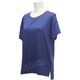 BIK22-AP1606-J/L [ワークアウト ルーズシルエット グラフィックTシャツ レディース Lサイズ ローパープル]
