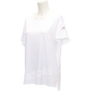 BIK22-AP1609-J/M [ワークアウト ルーズシルエット グラフィックTシャツ レディース Mサイズ ホワイト]