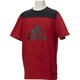 BIK87-AP3696-J160 [KIDS BOYS エッセンシャルズ ビッグロゴTシャツ ジュニアサイズ パワーレッド]