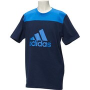BIK87-AP3697-J150 [KIDS BOYS エッセンシャルズ ビッグロゴTシャツ ジュニアサイズ カレッジネイビー]