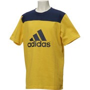 BIK87-AP3698-J160 [KIDS BOYS エッセンシャルズ ビッグロゴTシャツ ジュニアサイズ イーキューティーイエロー S16]