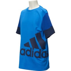 ヨドバシ Com アディダス Adidas Bik Ap3707 J140 Kids Boys エッセンシャルズ スーパービッグロゴ Tシャツ ジュニアサイズ ショックブルーs16 通販 全品無料配達