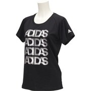 BIL08-AP3772-J/S [UV グリッターTシャツ 半袖 レディース Sサイズ ブラック]