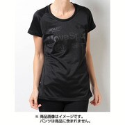 DAT5628W-BLK-L [ハーフスリーブシャツ レディース Lサイズ ブラック]