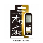 NEW ヘラ糸付 オカメ鈎 2号(ハリス0.3) ゴールド