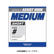 アシストフック ミディアムレギュラー ショート#4
