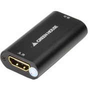4k2k対応HDMIリピーター ブラック GH-HRPA-BK