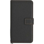 Galaxy S7 edge 手帳型ケース レザー調ブックタイプ ブラック 2314GS7E