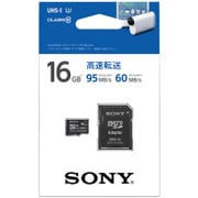 UHS-I スピードクラス3対応microSDメモリーカード 16GB SR-16UX2A T