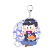 おそ松さん 描き下ろし もぐもぐアクリルキーホルダー カラ松