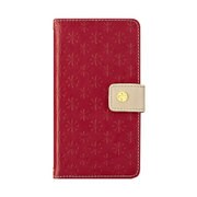汎用 Journal Free フリップケース ラージ レディース レッド TR-UTFNUC16LF-NRD