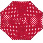 長傘 ジャンプ式 [ミニーマウス 50cm 水玉柄 レッド]