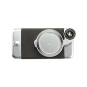 ZIP-6BK-B [iPhone 6s/iPhone 6 ケース＋レンズアタッチメントセット ブラック]