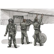 CMF72305 [1/72 レジン製パーツ 仏・ミラージュF.1C パイロットと整備兵2体]