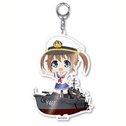 ハイスクール・フリート キャライド アクリルキーホルダー 明乃 on 晴風 [キャラクターグッズ]