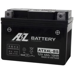 バイクバッテリー ATX4L-BS 液入り充済みバッテリー