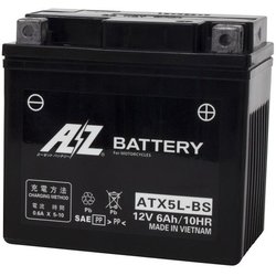 バイクバッテリー ATX5L-BS 液入り充済みバッテリー