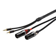 Clear force for DAP to AMP ポータブルオーディオ用ラインケーブル 1m