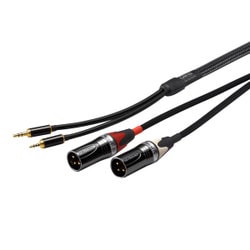 Clear force for DAP to AMP ポータブルオーディオ用ラインケーブル 3m
