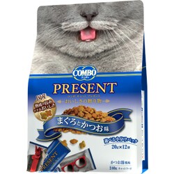 ヨドバシ Com 日本ペットフード コンボ コンボ キャット プレゼント ドライ まぐろとかつお味 240g キャットフード 通販 全品無料配達