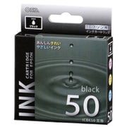 互換インクカートリッジ エプソン ICBK50 ブラック（染料） INK-E50B-BK