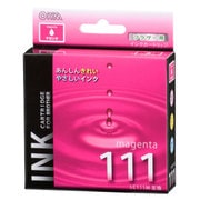 互換インクカートリッジ ブラザー LC111M マゼンタ(染料) INK-B111B-M