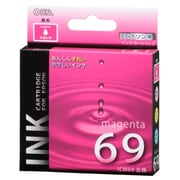 互換インクカートリッジ エプソン ICM69 マゼンタ(顔料) INK-E69B-M
