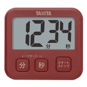 薄型タイマー レッド TD-408-RD