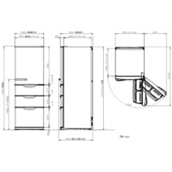 ヨドバシ.com - AQUA アクア 冷蔵庫（355L・右開き） 4ドア ステンレスシルバー AQR-S36E(S） 通販【全品無料配達】