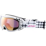 AX600-WCM ホワイト/ライトピンクベース/ピンクミラー [スキーゴーグル レディース]
